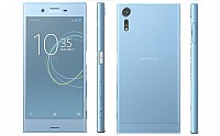 Sony Xperia XZs Ice Blue Front,Back And Side pictures