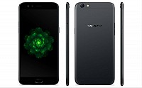 Oppo F3 Plus Black Front,Back And Side pictures