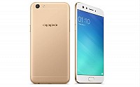 Oppo F3 Gold Front And Back pictures