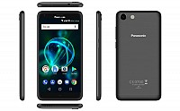 Panasonic P55 Max Matte Black Front,Back And Side pictures