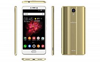 Infinix Note 4 Champagne Gold Front, Back and Side pictures