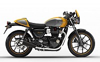 Triumph Street Cup Racing Yellow And Silver Ice pictures