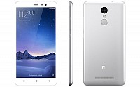 Xiaomi Redmi Note 3 Silver Front, Back and Side pictures
