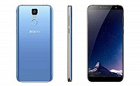 Zopo Flash X2 Coral Blue Front, Back and Side pictures