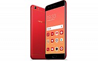 Oppo F3 Red Limited Edition Front, Back And Side pictures