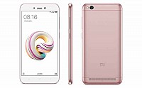 Xiaomi Redmi 5A Rose Gold Front,Back And Side pictures