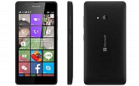 Microsoft Lumia 540 Dual SIM Black Front,Back And Side pictures
