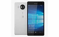 Microsoft Lumia 950 XL White Front And Back pictures