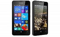 Microsoft Lumia 430 Dual SIM Black Front,Back And Side pictures