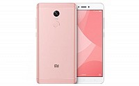 Xiaomi Redmi Note 4X Pink Front And Back pictures