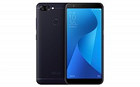 Asus ZenFone Max Plus M1 Deepsea Black Front And Back pictures