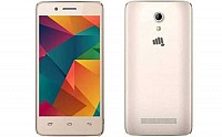 Micromax Bharat 2 Plus Gold Front And Back pictures