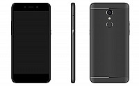 Coolpad Note 5 Lite C Dark Grey Front,Back And Side pictures