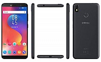 Infinix Hot S3 Sandstone Black Front,Back And Side pictures