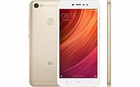 Xiaomi Redmi Note 5A Prime Gold Front,Back And Side pictures