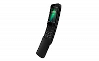 Nokia 8110 4G Traditional Black Front And Side pictures