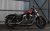 Harley Davidson Forty Eight Red Iron Denim pictures