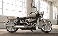 Harley Davidson Softail Deluxe Silver Fortune/Sumatra Brown pictures