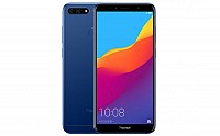 Huawei Honor 7A Aurora Blue Front And Back pictures