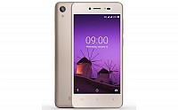 Lava Z50 Gold Front And Back pictures