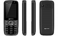 Micromax Bharat 1 (2018) Black Front,Back And Side pictures