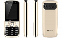 Micromax Bharat 1 (2018) Champagne Front,Back And Side pictures