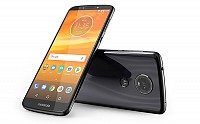 Motorola Moto E5 Plus Flash Grey Front, Back And Side pictures