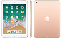 Apple iPad (2018) Wi-Fi Gold Front,Back And Side pictures