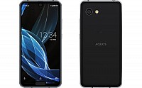Sharp Aquos R2 Compact Front and Side pictures