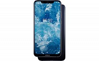 Nokia 8.1 Front and Back pictures