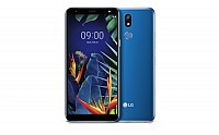 LG K40 Front and Back pictures