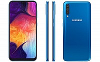 Samsung Galaxy A50 Front, Side and Back pictures