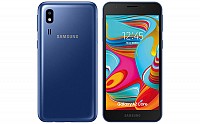 Samsung Galaxy A2 Core Front and Back pictures