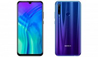 Honor 20 Lite Front, Side and Back pictures