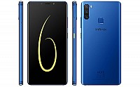 Infinix Note 6 Front, Side and Back pictures