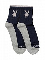 Playboy Men Black Grey Socks06 pictures