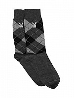 Playboy Men Charcoal Socks Photo pictures