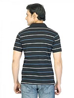 Lee Men Striped Black t-shirt Photo pictures
