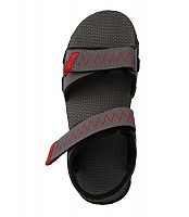Nike Ascent Red Black Sandals Photo pictures