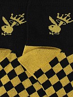Playboy Men Yellow Black Socks Picture pictures