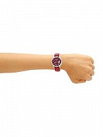Casio Women Sheen Red Watch Picture pictures