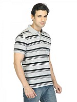 Lee Men Striped Grey t-shirt Image pictures