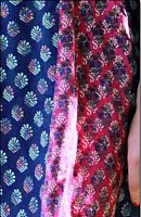 Jaipur Kurti Cotton fabric Red color Photo pictures