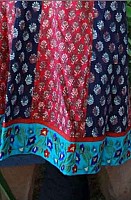 Jaipur Kurti Cotton fabric Sea Green color Picture pictures