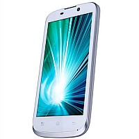 XOLO A800 White Front And Side pictures