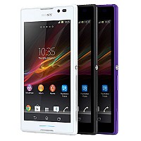 Sony Xperia C Front And Side pictures