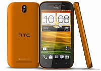 HTC Desire SV Radical Yellow Front,Back And Side pictures