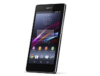 Sony Xperia Z1 Black Front And Side pictures