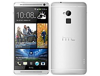 HTC One Max Silver Front And Back pictures
