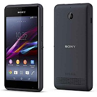 Sony Xperia E1 Black Front,Back And Side pictures